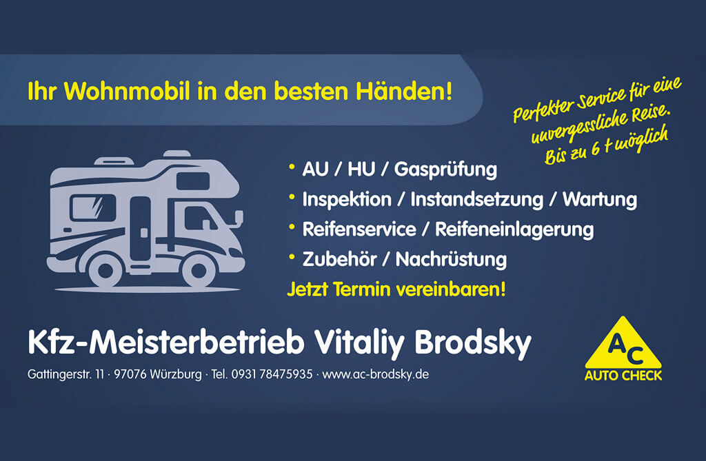 Bild zum Wohnmobil-Service bei Kfz-Brodsky